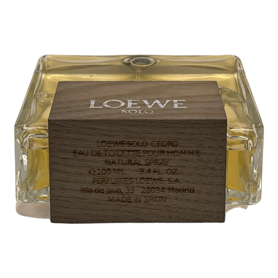 Solo Loewe Cedro